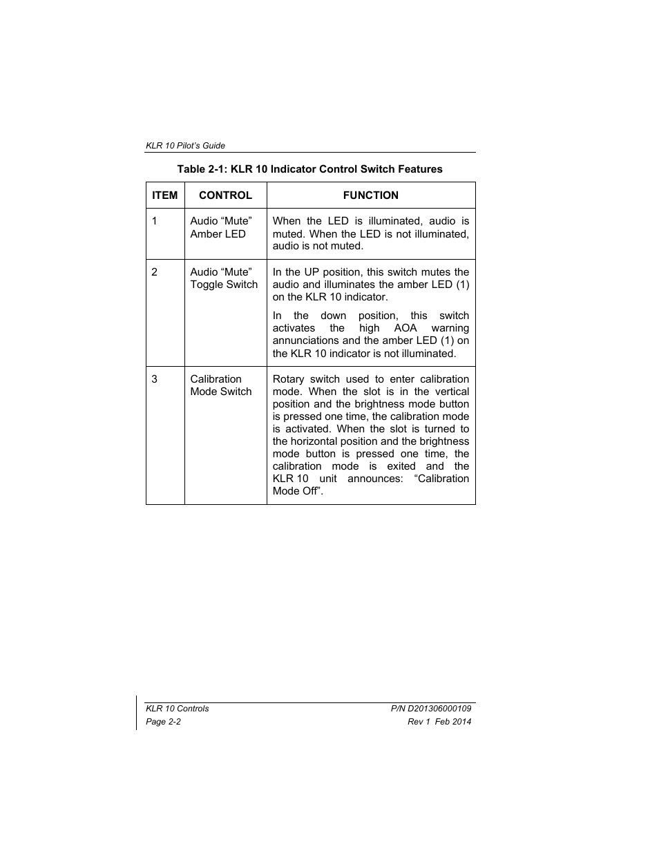 BendixKing KLR 10 User Manual | Page 10 / 39