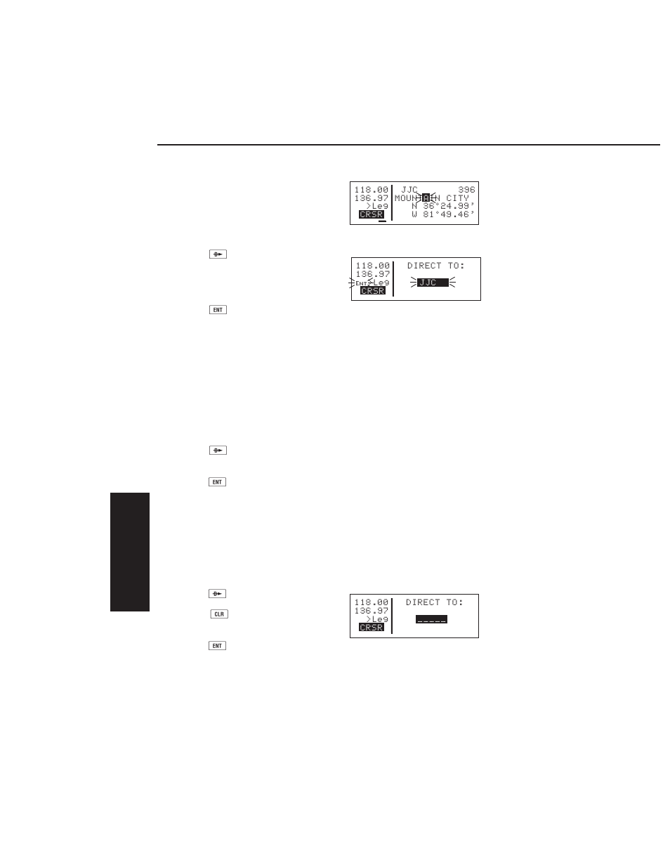 Canceling a direct to | BendixKing KLX 135 - Pilots Guide User Manual | Page 61 / 142