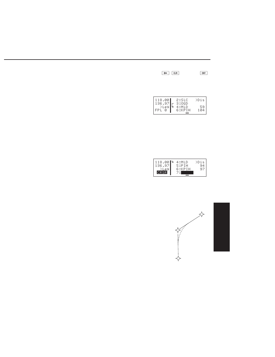 Turn anticipation and waypoint alerting | BendixKing KLX 135 - Pilots Guide User Manual | Page 70 / 142