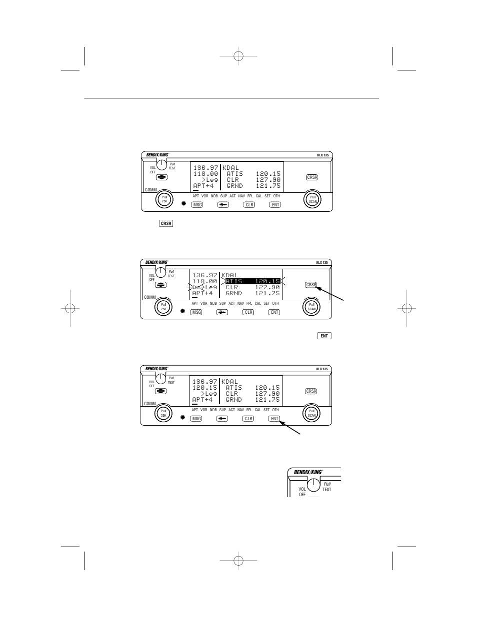 BendixKing KLX 135 - Quick Reference Guide User Manual | Page 5 / 6