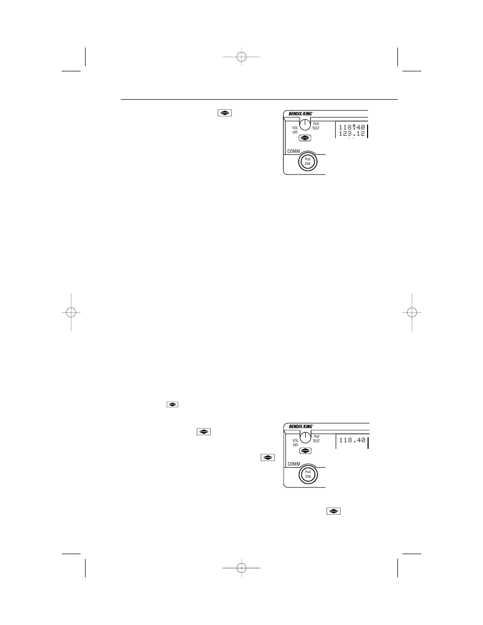 Comm | BendixKing KLX 135A - Quick Reference Guide User Manual | Page 4 / 6