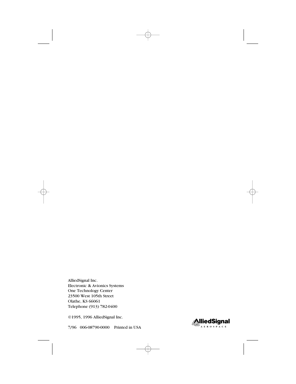 BendixKing KLX 135A - Quick Reference Guide User Manual | Page 6 / 6