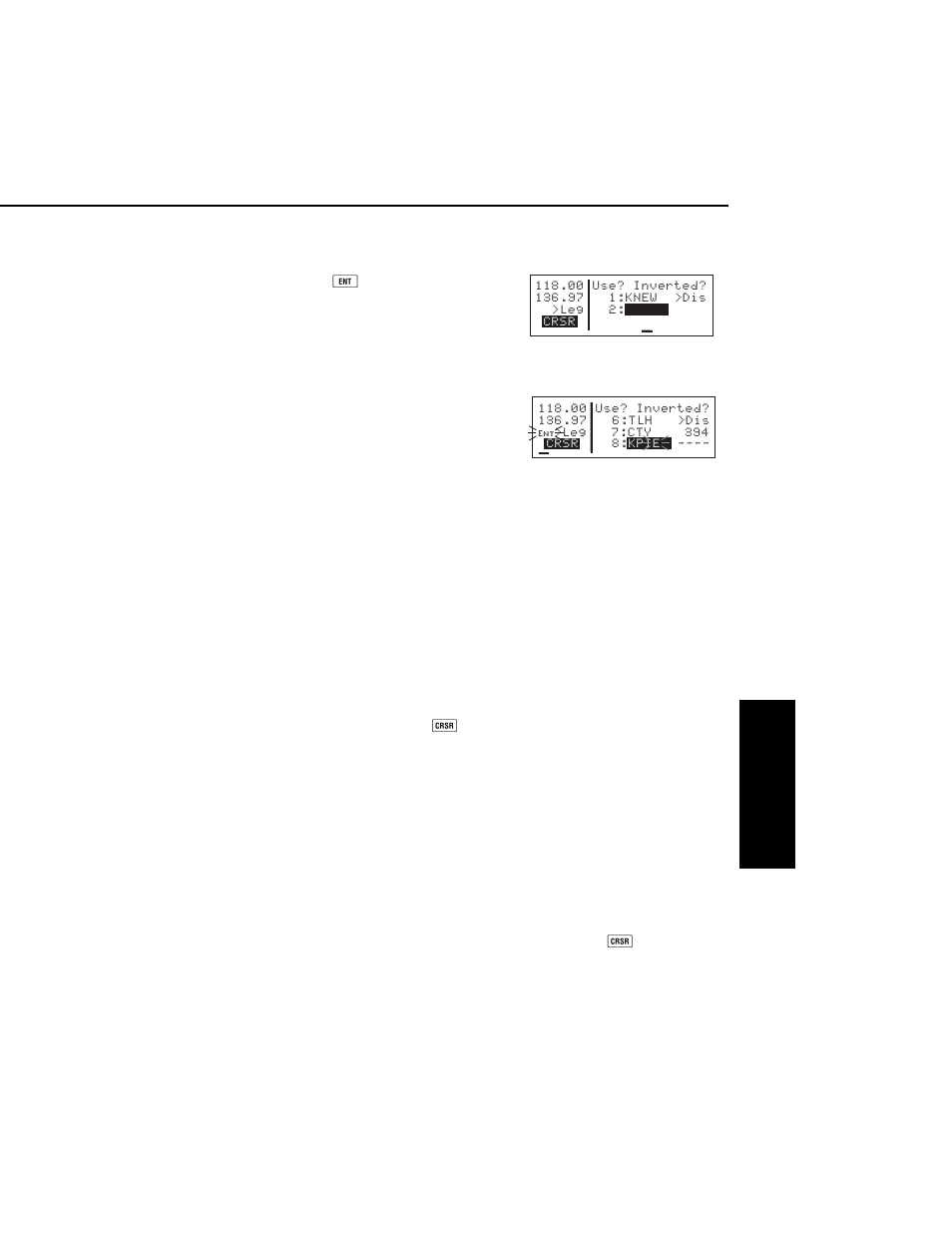 Viewing distance and desired track between | BendixKing KLX 135A - Pilots Guide User Manual | Page 100 / 180