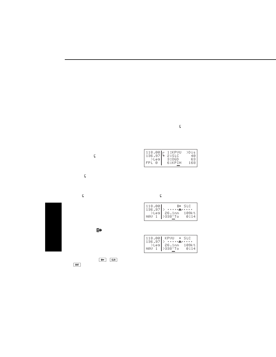 Operating from the active flight plan, General procedures | BendixKing KLX 135A - Pilots Guide User Manual | Page 105 / 180
