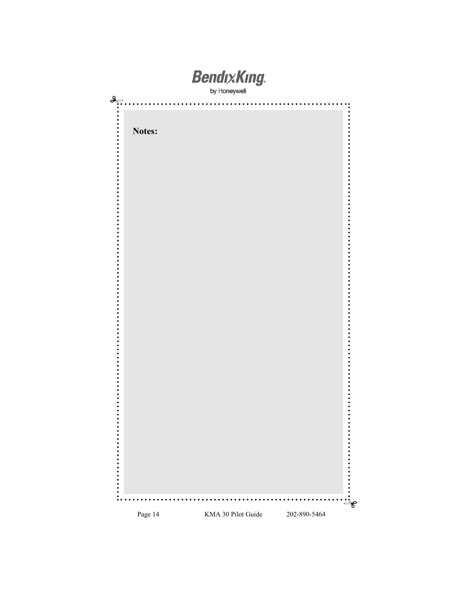 BendixKing KMA 30 User Manual | Page 14 / 20