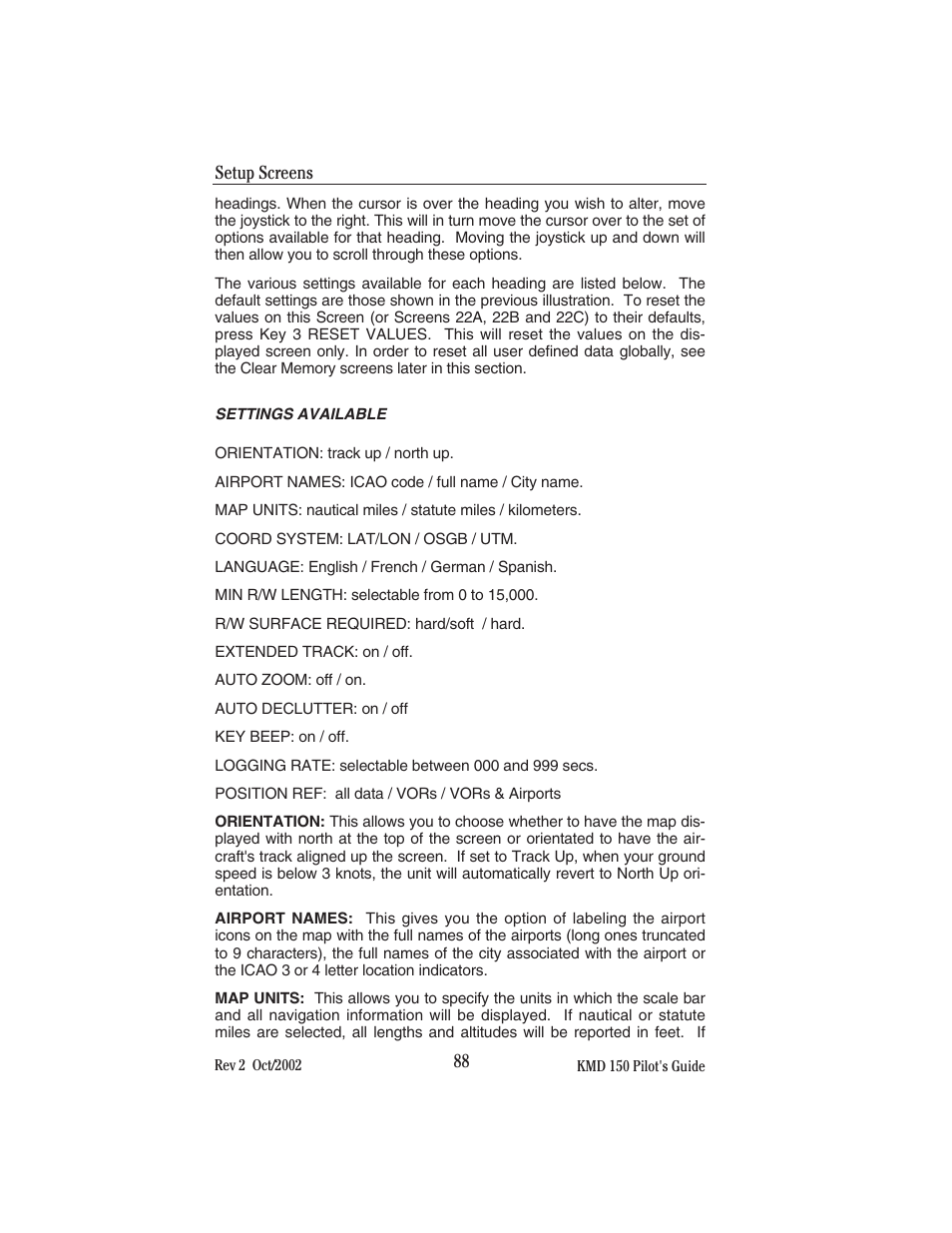 BendixKing KMD 150 - Pilots Guide User Manual | Page 102 / 170