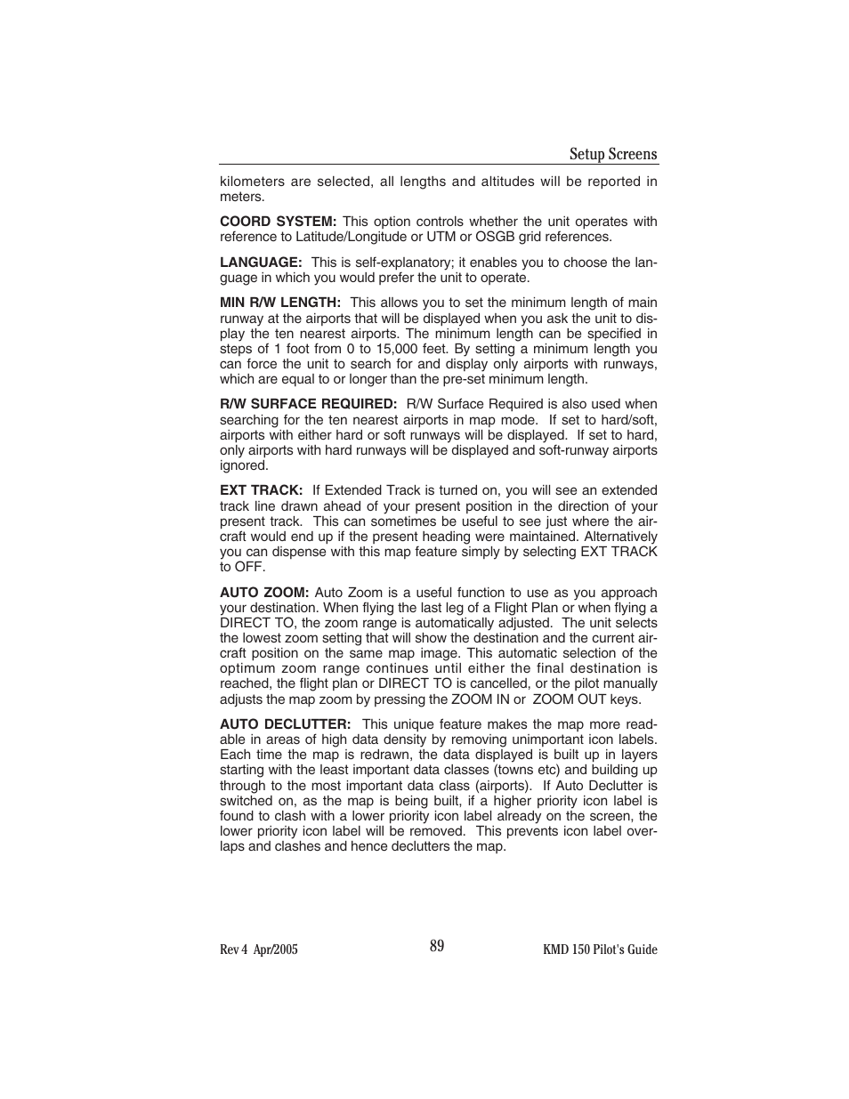 BendixKing KMD 150 - Pilots Guide User Manual | Page 103 / 170