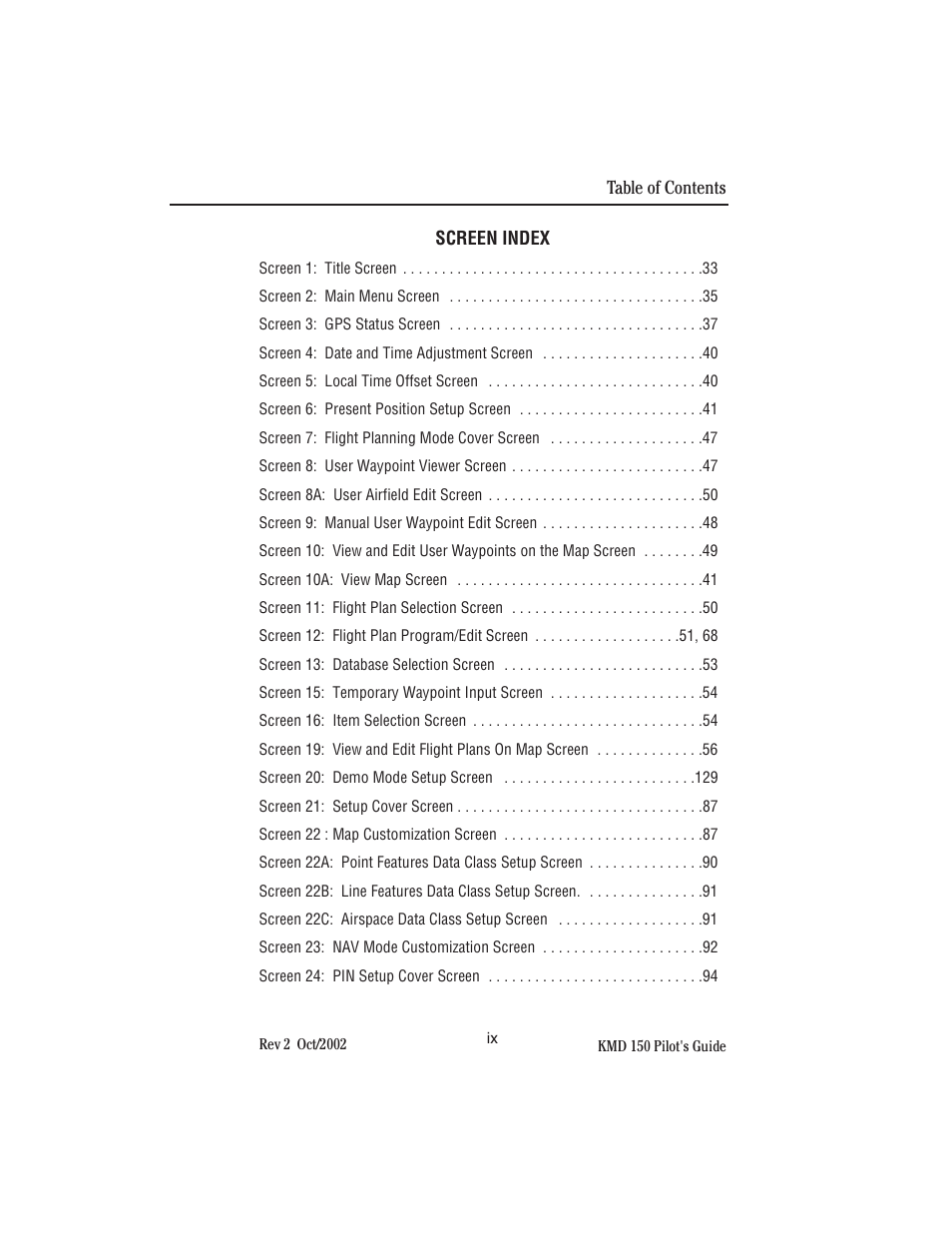 BendixKing KMD 150 - Pilots Guide User Manual | Page 11 / 170