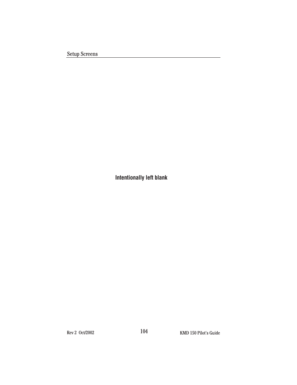 BendixKing KMD 150 - Pilots Guide User Manual | Page 118 / 170