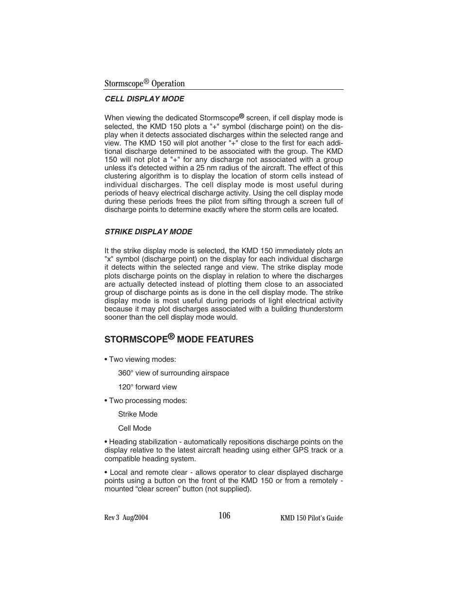 BendixKing KMD 150 - Pilots Guide User Manual | Page 120 / 170