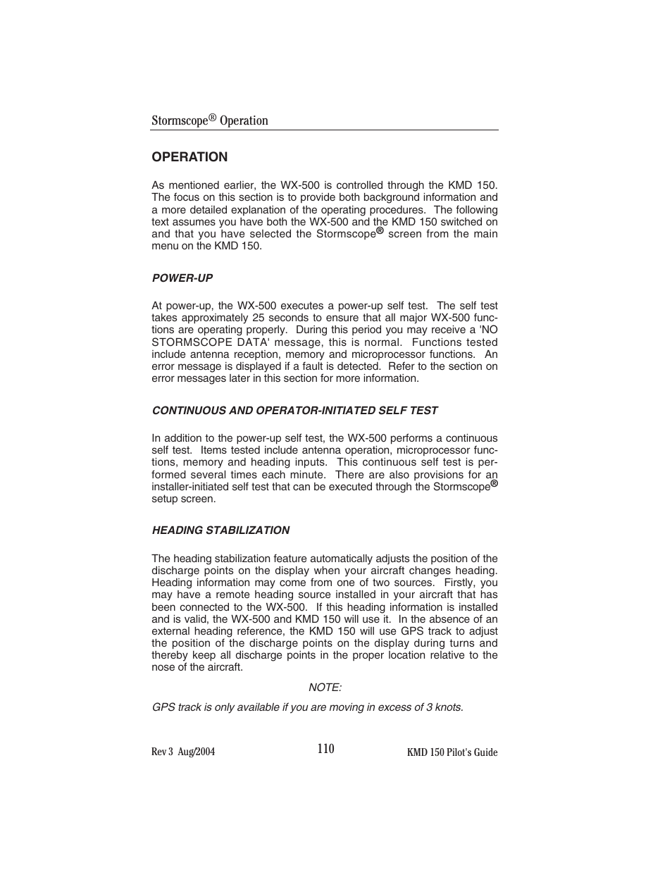 BendixKing KMD 150 - Pilots Guide User Manual | Page 124 / 170