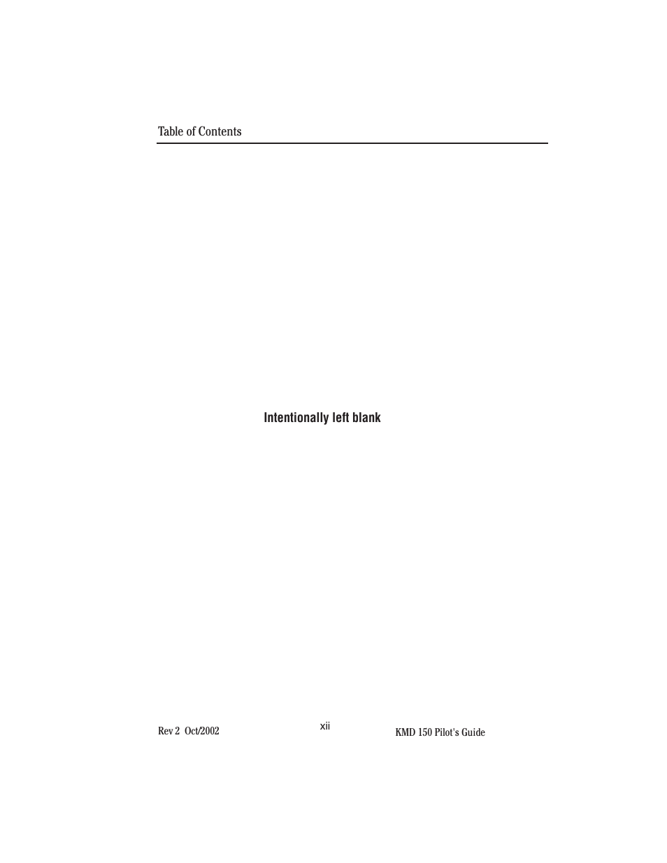 BendixKing KMD 150 - Pilots Guide User Manual | Page 14 / 170