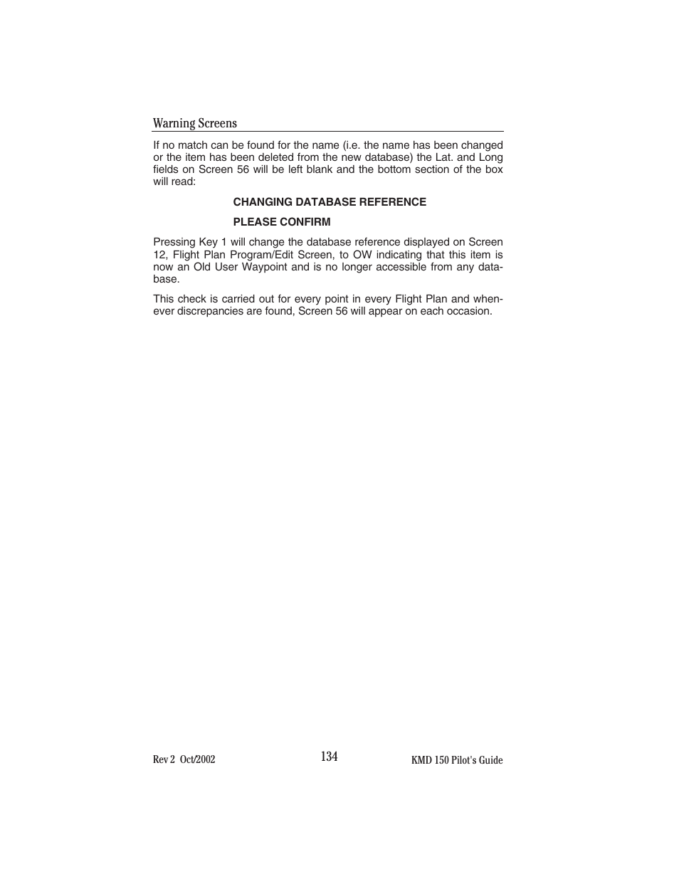 BendixKing KMD 150 - Pilots Guide User Manual | Page 148 / 170