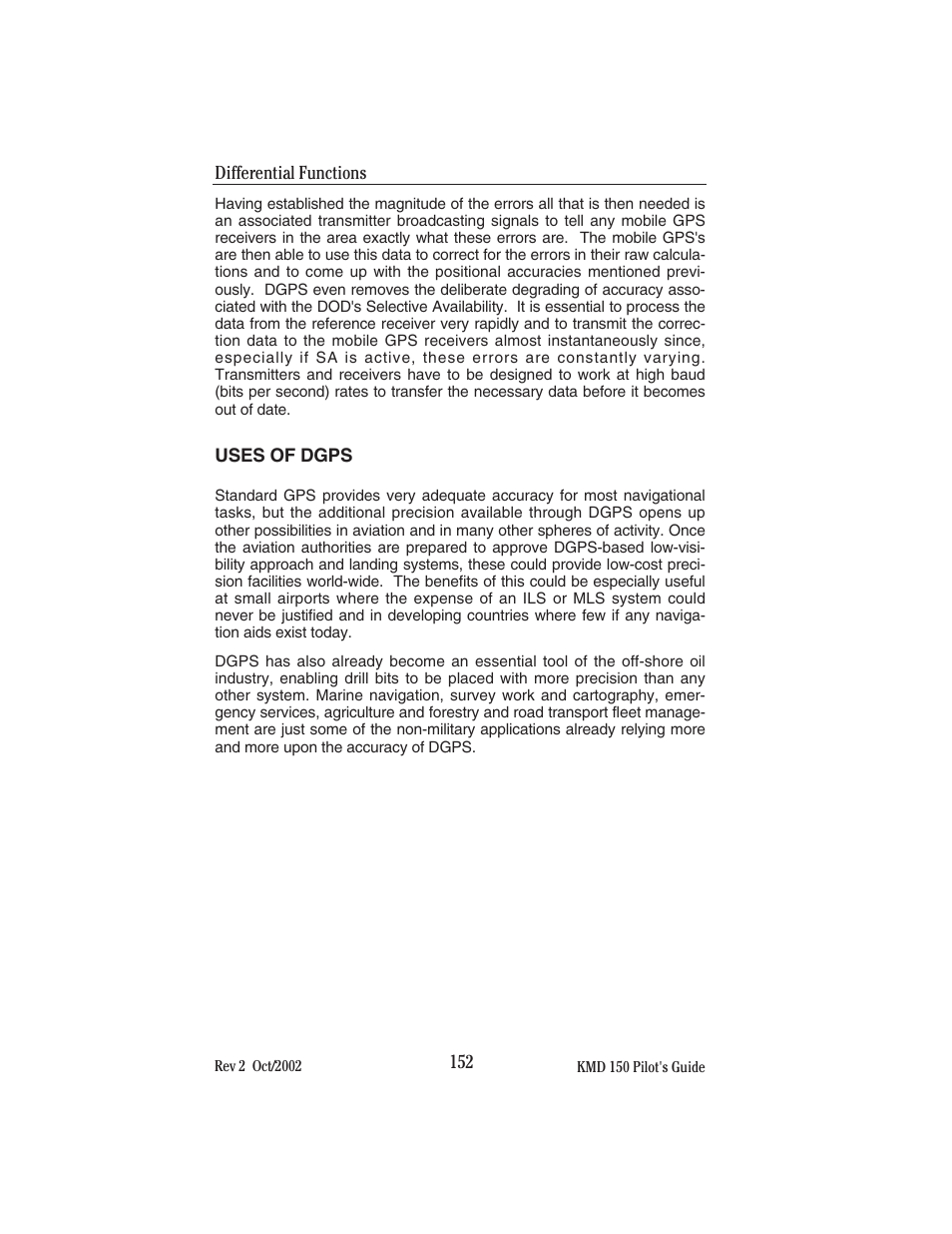 BendixKing KMD 150 - Pilots Guide User Manual | Page 166 / 170