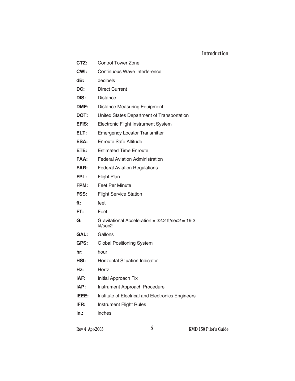 BendixKing KMD 150 - Pilots Guide User Manual | Page 19 / 170