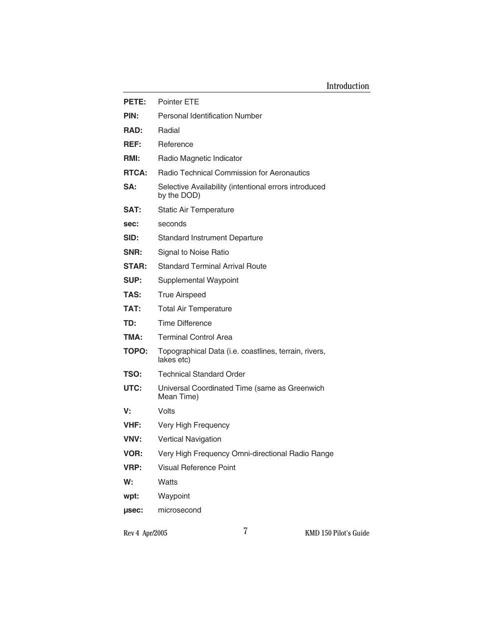 BendixKing KMD 150 - Pilots Guide User Manual | Page 21 / 170