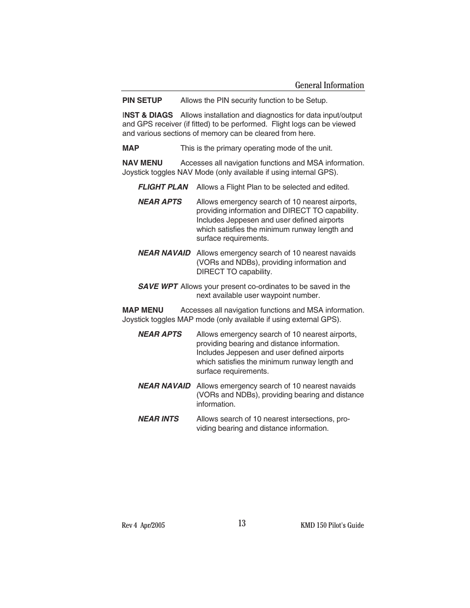 BendixKing KMD 150 - Pilots Guide User Manual | Page 27 / 170