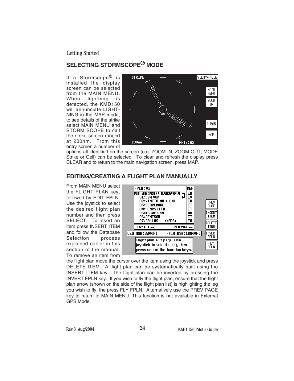 BendixKing KMD 150 - Pilots Guide User Manual | Page 38 / 170