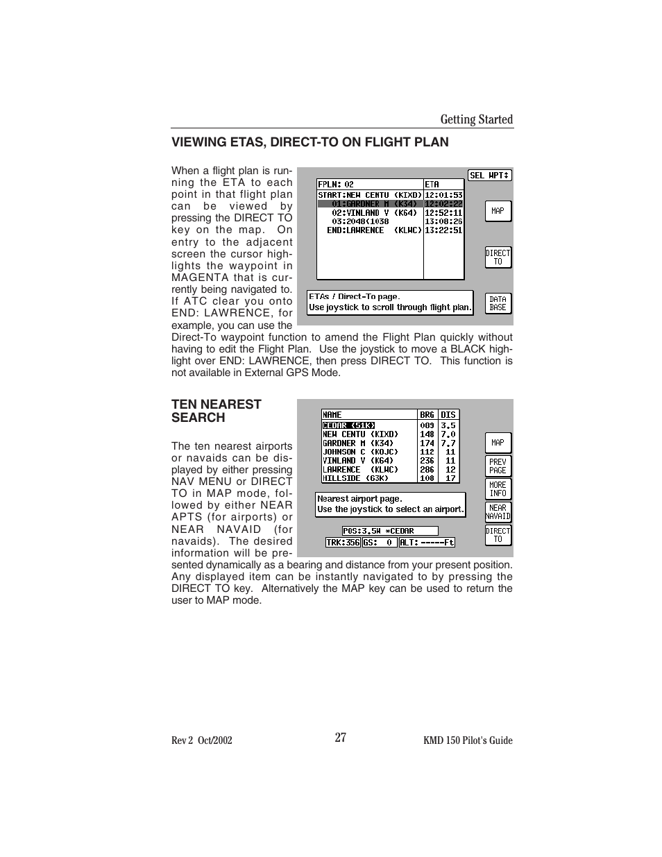 BendixKing KMD 150 - Pilots Guide User Manual | Page 41 / 170