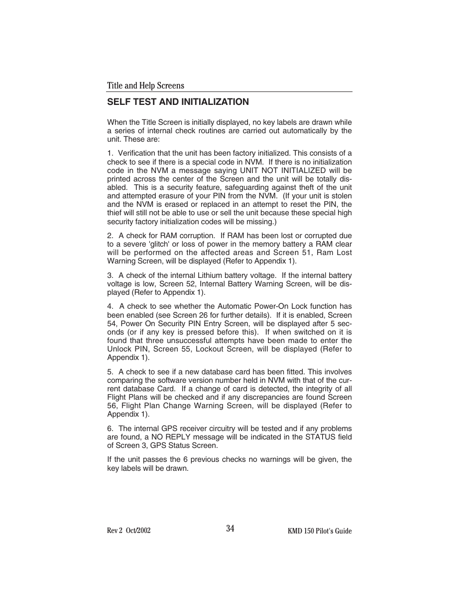 BendixKing KMD 150 - Pilots Guide User Manual | Page 48 / 170