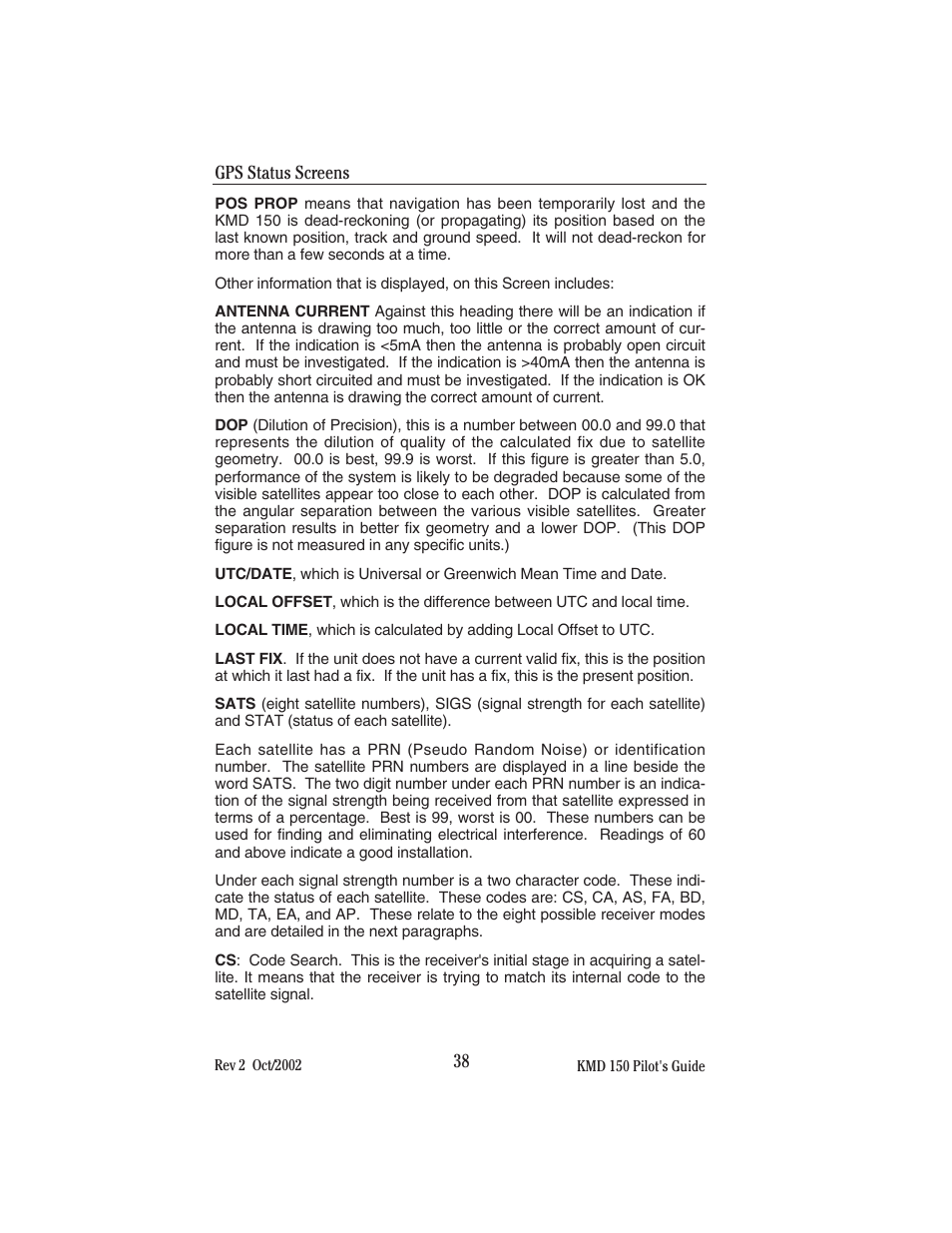 BendixKing KMD 150 - Pilots Guide User Manual | Page 52 / 170