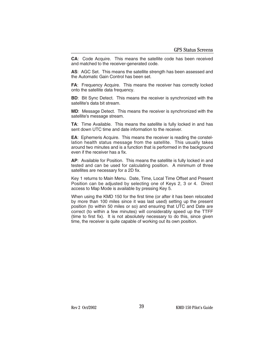 BendixKing KMD 150 - Pilots Guide User Manual | Page 53 / 170