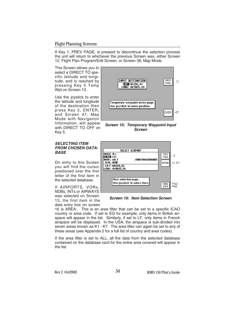 BendixKing KMD 150 - Pilots Guide User Manual | Page 68 / 170