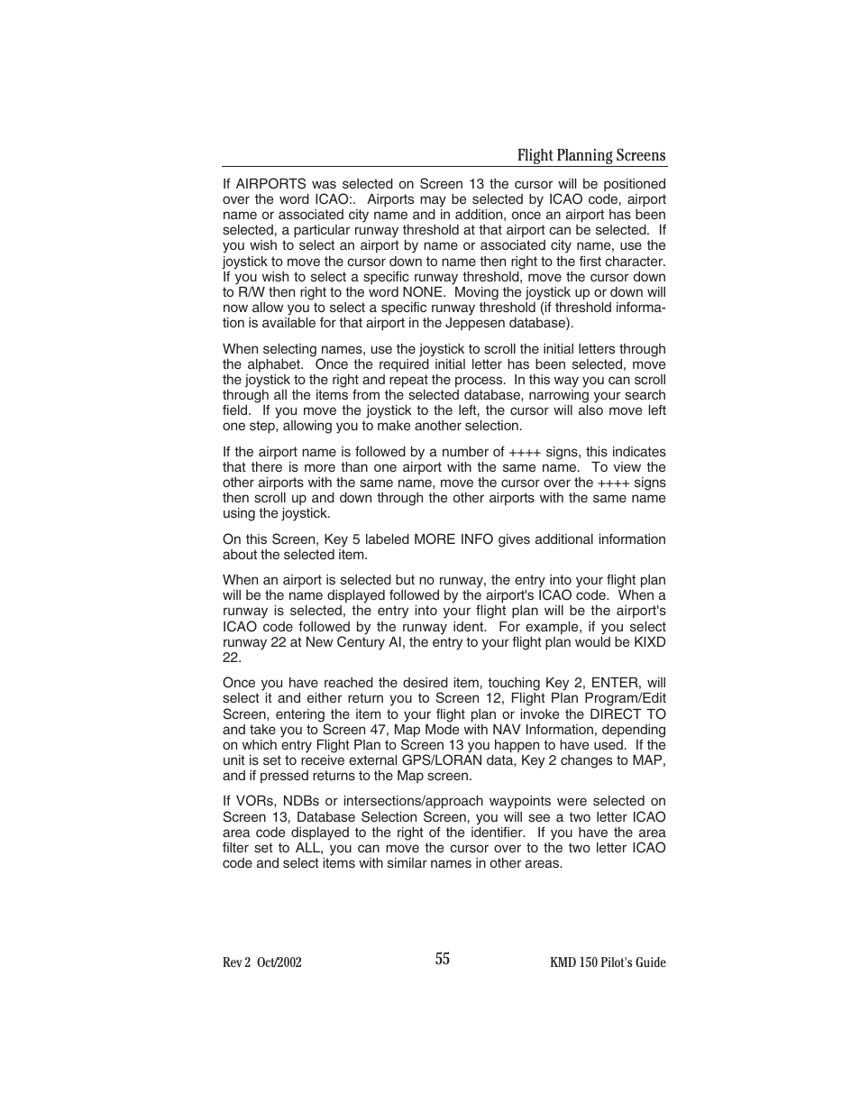 BendixKing KMD 150 - Pilots Guide User Manual | Page 69 / 170