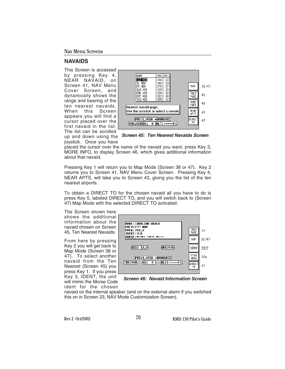 BendixKing KMD 150 - Pilots Guide User Manual | Page 84 / 170
