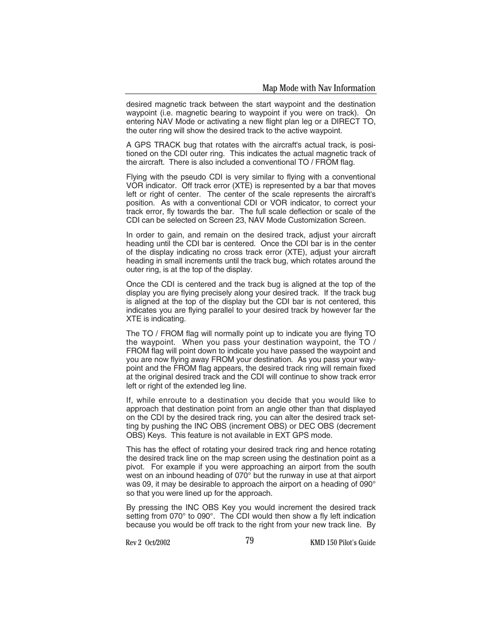 BendixKing KMD 150 - Pilots Guide User Manual | Page 93 / 170