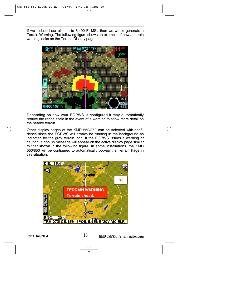 BendixKing KMD 540 - Addendum System KMD 850 User Manual | Page 18 / 23