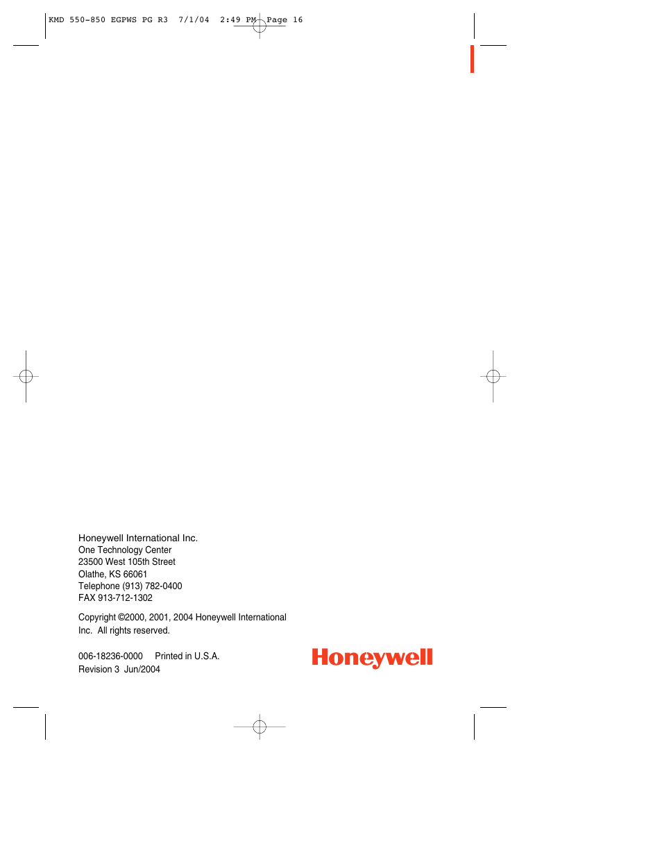 BendixKing KMD 540 - Addendum System KMD 850 User Manual | Page 23 / 23
