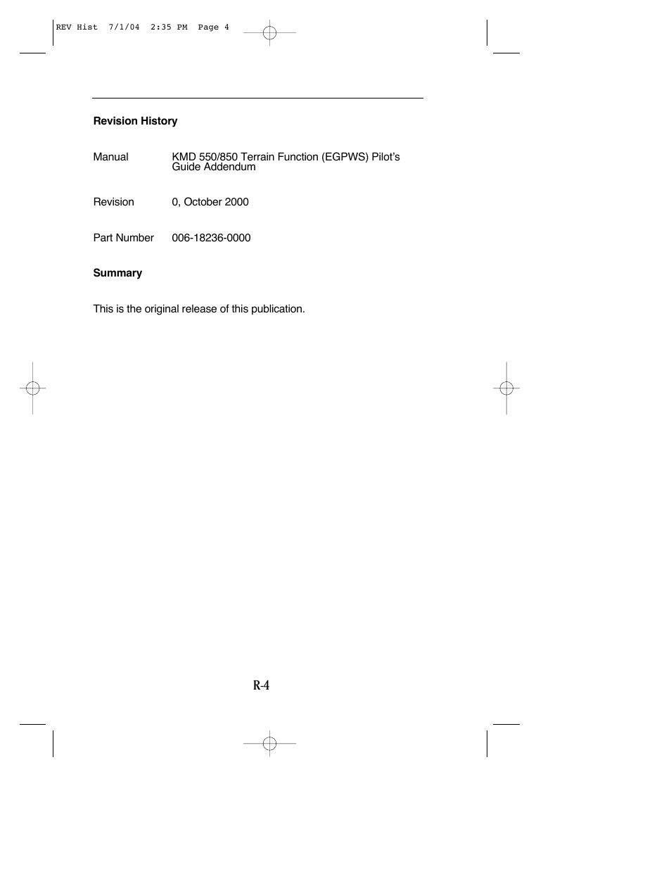 BendixKing KMD 540 - Addendum System KMD 850 User Manual | Page 6 / 23