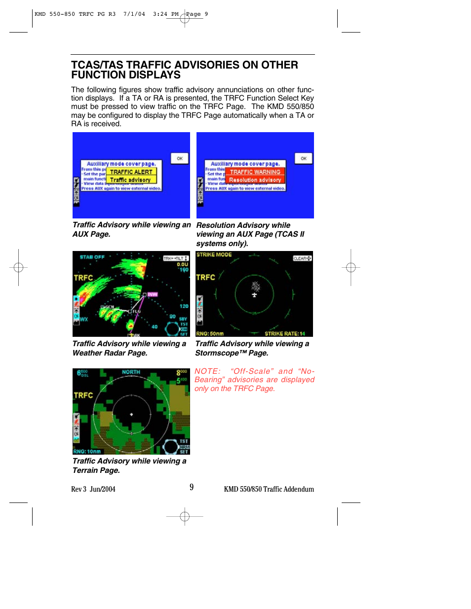 BendixKing KMD 540 - Addendum System KMD 850 User Manual | Page 17 / 33