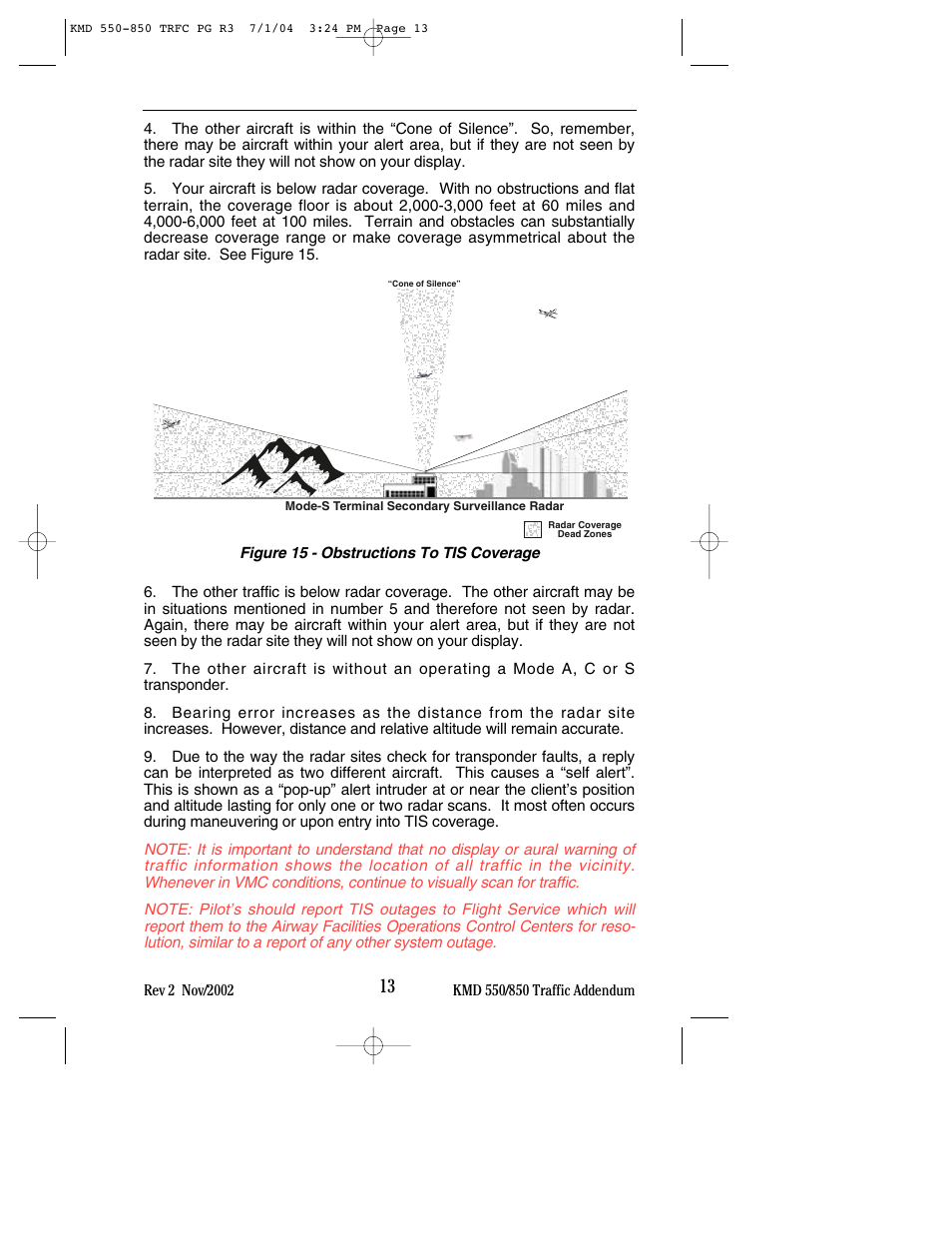 BendixKing KMD 540 - Addendum System KMD 850 User Manual | Page 21 / 33