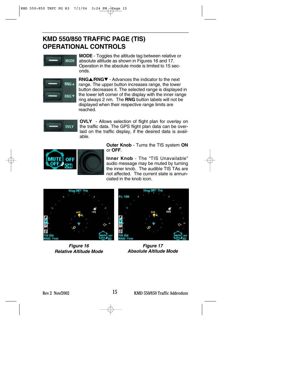 BendixKing KMD 540 - Addendum System KMD 850 User Manual | Page 23 / 33