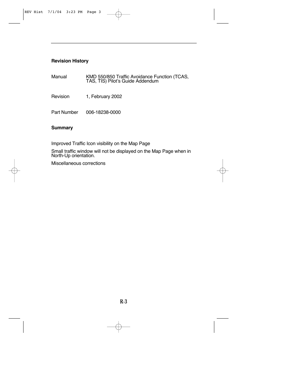 BendixKing KMD 540 - Addendum System KMD 850 User Manual | Page 5 / 33