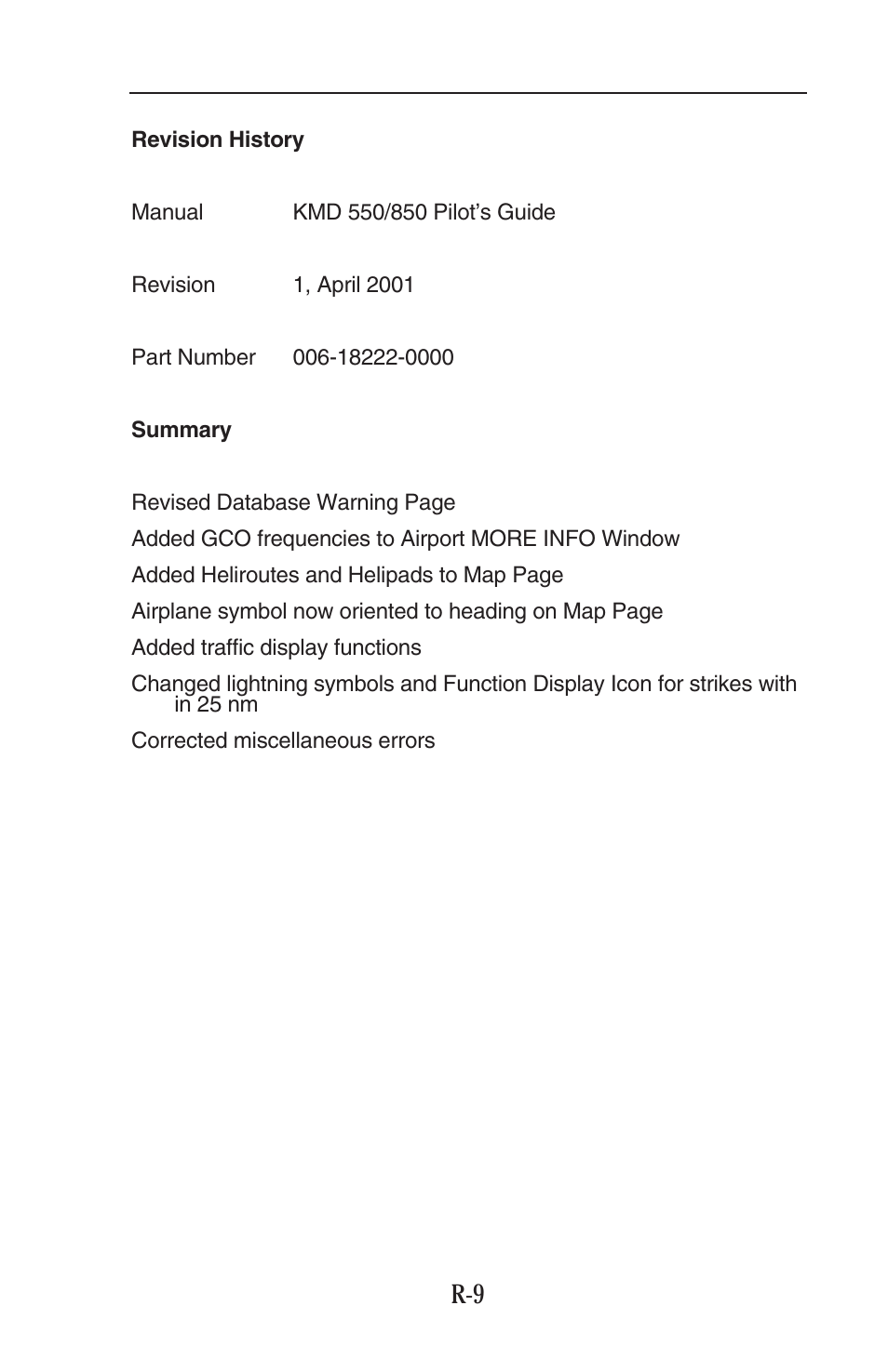 BendixKing KMD 540 - Pilots Guide System KMD 850 User Manual | Page 11 / 69