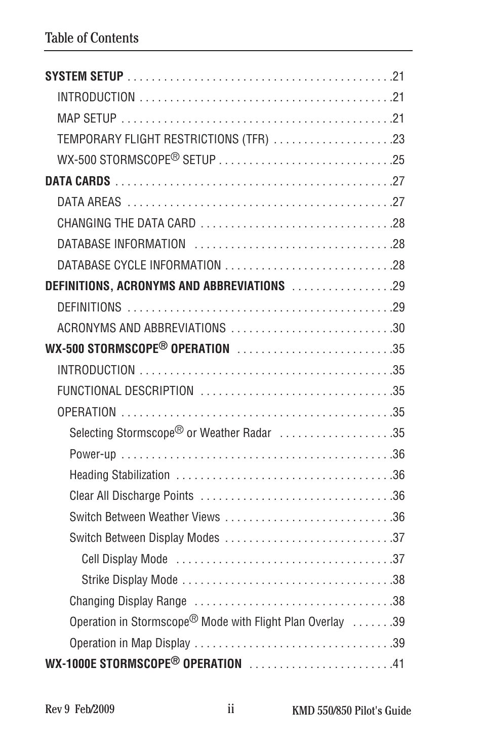 BendixKing KMD 540 - Pilots Guide System KMD 850 User Manual | Page 14 / 69