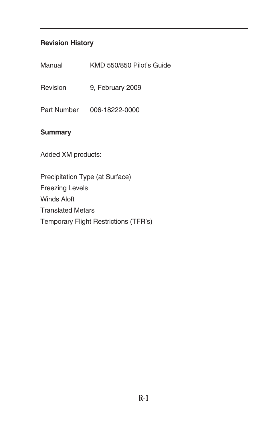 BendixKing KMD 540 - Pilots Guide System KMD 850 User Manual | Page 3 / 69