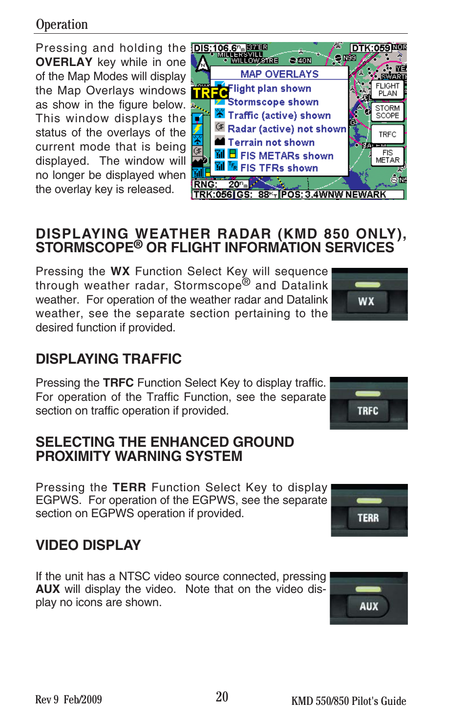 BendixKing KMD 540 - Pilots Guide System KMD 850 User Manual | Page 36 / 69