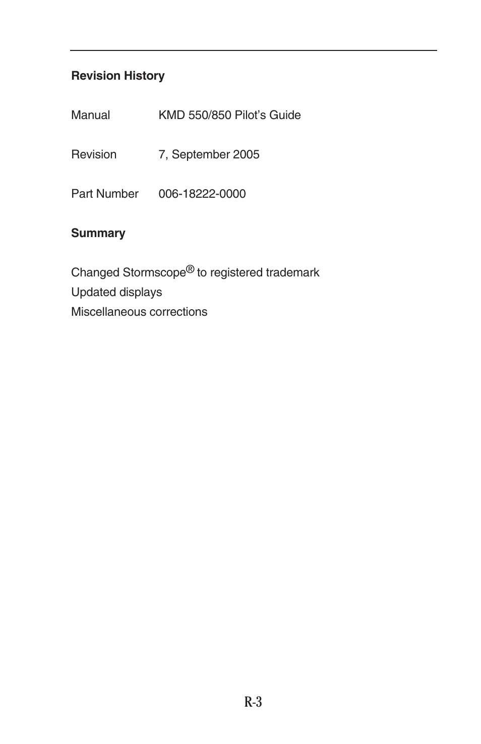BendixKing KMD 540 - Pilots Guide System KMD 850 User Manual | Page 5 / 69