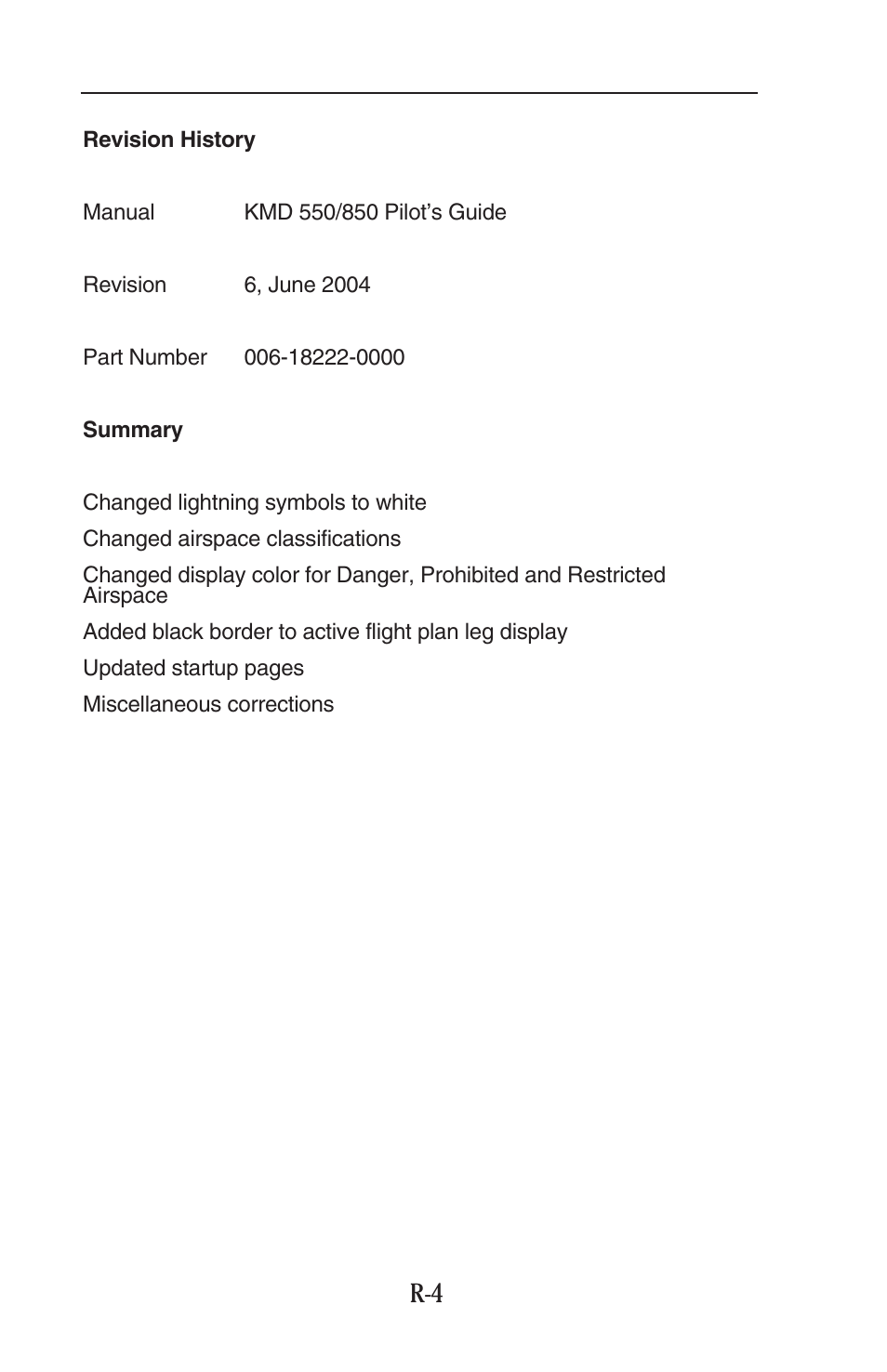 BendixKing KMD 540 - Pilots Guide System KMD 850 User Manual | Page 6 / 69