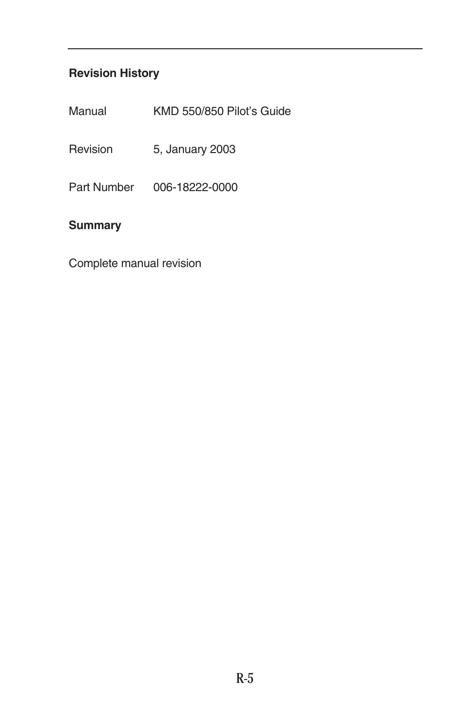 BendixKing KMD 540 - Pilots Guide System KMD 850 User Manual | Page 7 / 69