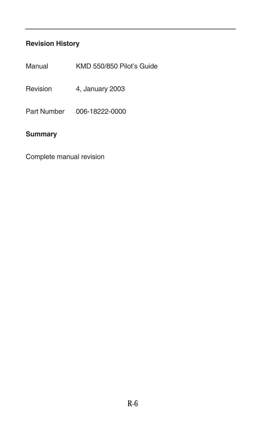BendixKing KMD 540 - Pilots Guide System KMD 850 User Manual | Page 8 / 69