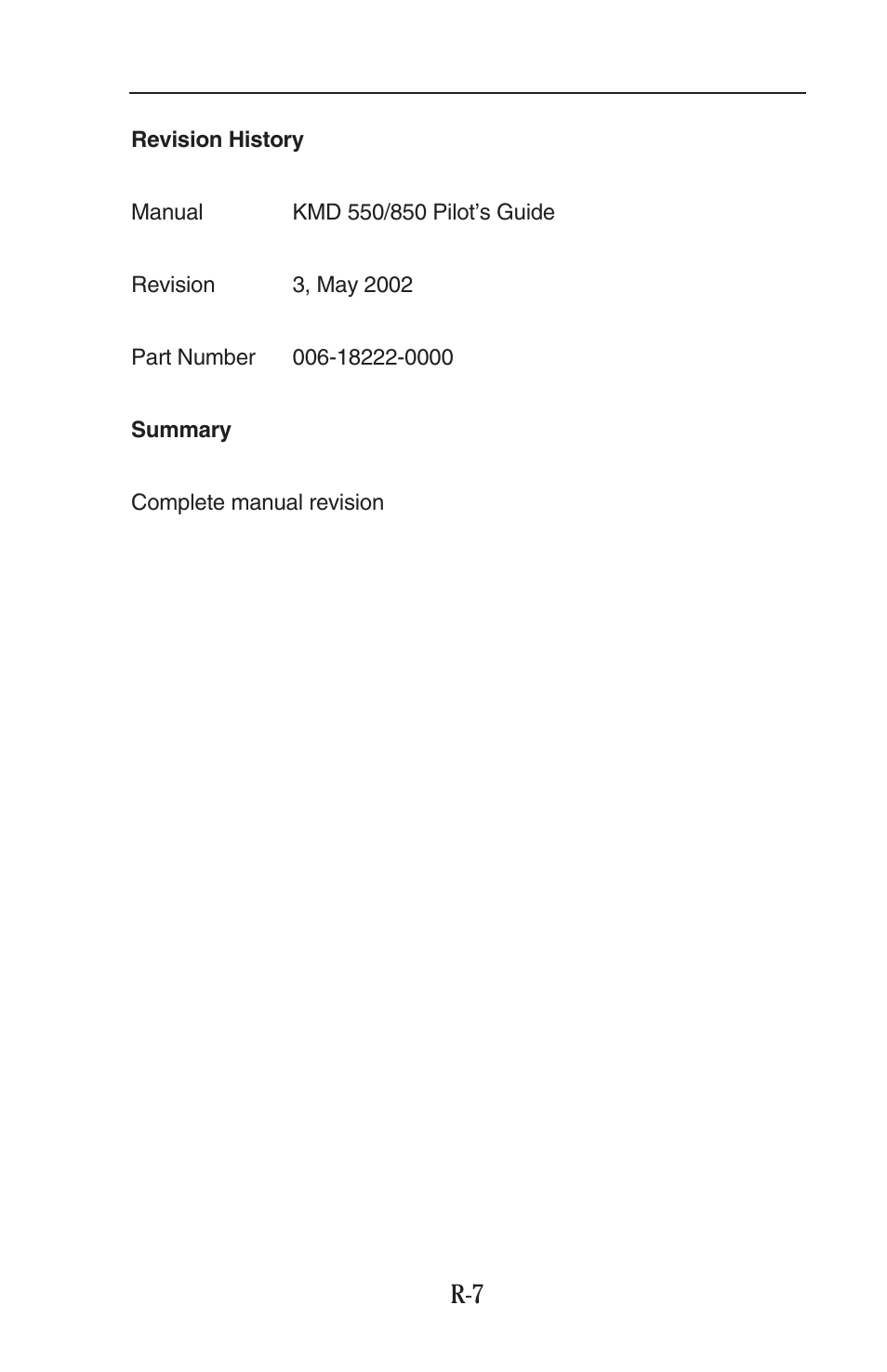 BendixKing KMD 540 - Pilots Guide System KMD 850 User Manual | Page 9 / 69