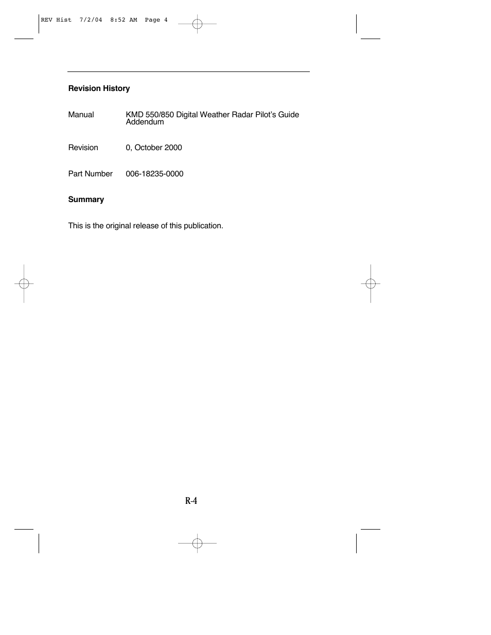BendixKing KMD 540 - Addendum System KMD 850 User Manual | Page 6 / 21