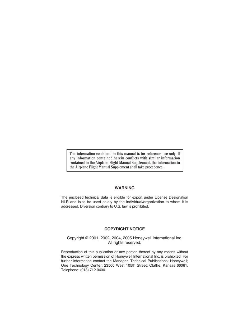 BendixKing KTA 910 System KTA 970 User Manual | Page 2 / 69