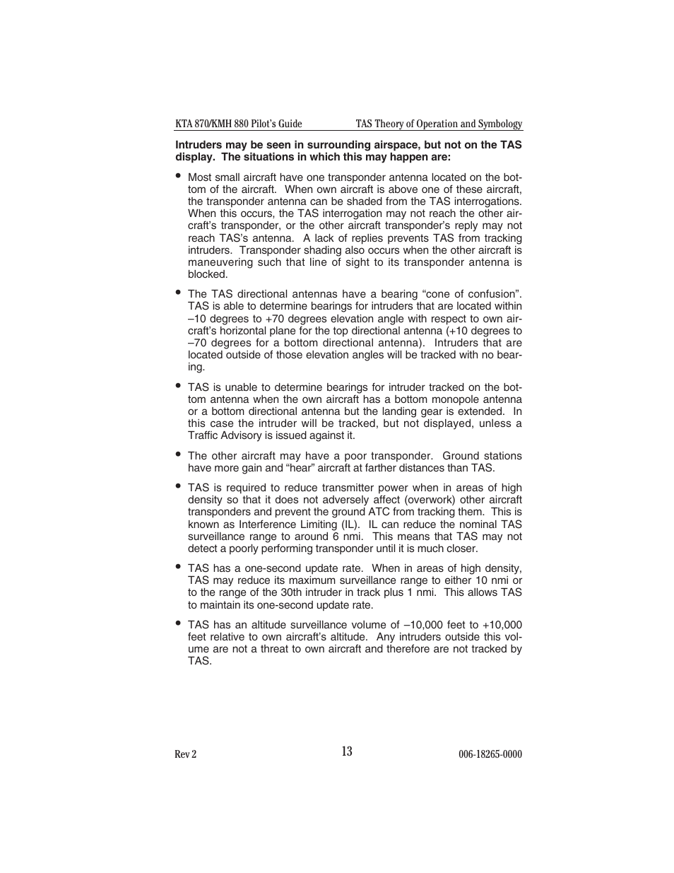 BendixKing KTA 910 System KTA 970 User Manual | Page 21 / 69