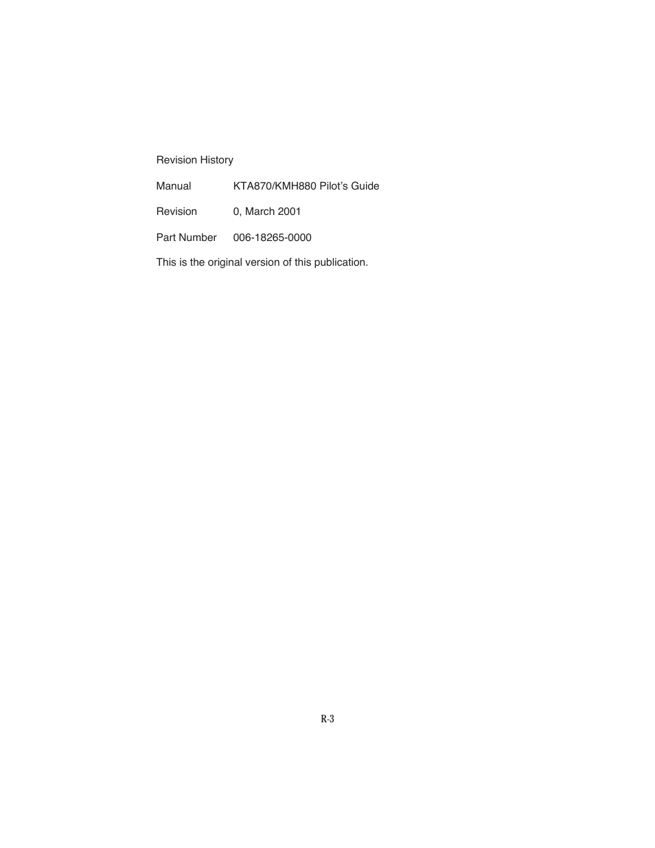BendixKing KTA 910 System KTA 970 User Manual | Page 6 / 69